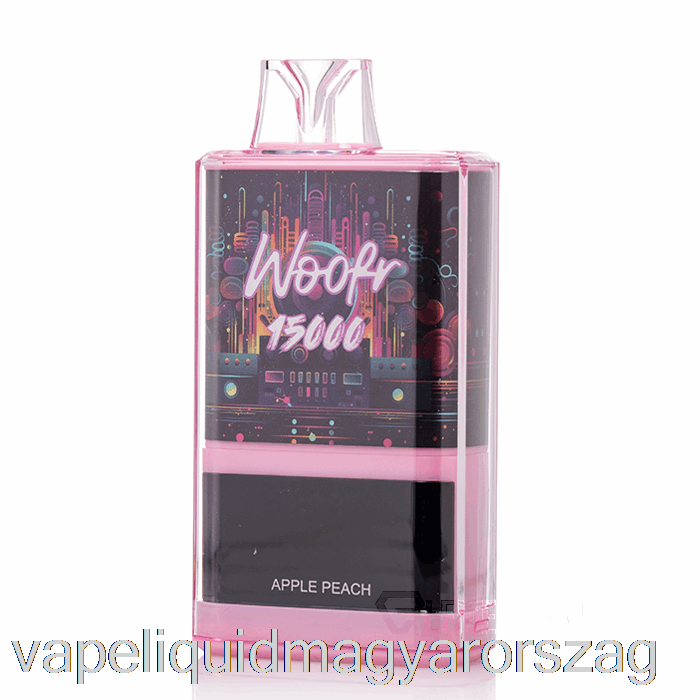 Woofr 15000 Eldobható Apple Barack Vape Toll